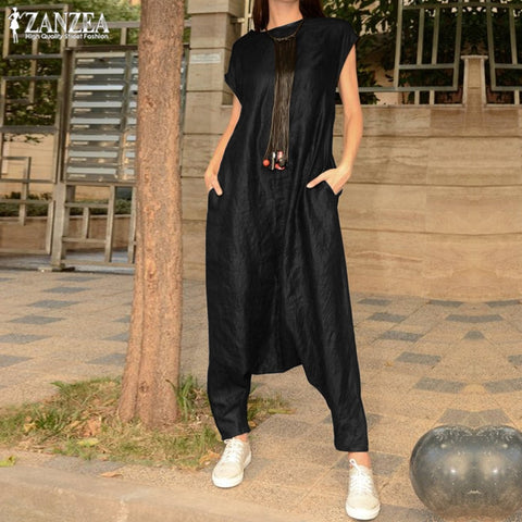 Floral Print Chiffon Playsuit Women 2018 Summer Sexy Off Shoulder Halter Sleeveless Boho Rompers Jumpsuit Beach Party Overalls
