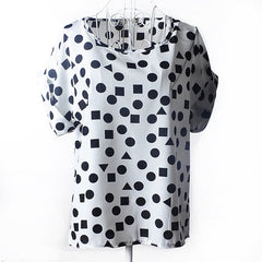 New  Spring Summer Casual Women Chiffon Blouses Shirt  Size High Street Fashion Tops Camisas Roupas  Blusas Femininas