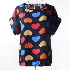 New  Spring Summer Casual Women Chiffon Blouses Shirt  Size High Street Fashion Tops Camisas Roupas  Blusas Femininas
