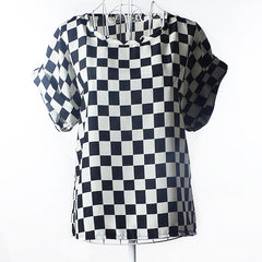 New  Spring Summer Casual Women Chiffon Blouses Shirt  Size High Street Fashion Tops Camisas Roupas  Blusas Femininas