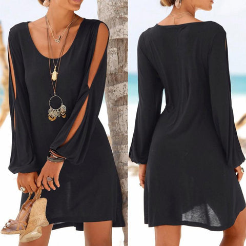 Wave Point Dress Ruffle Women 2019 Spring Summer New Fashion Street Sexy Casual Slim Thin Beach Party O Neck Mini Dress Vestidos