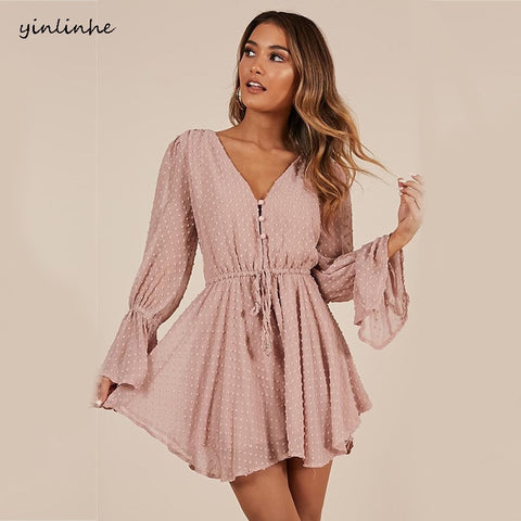 Floral Print Chiffon Playsuit Women 2018 Summer Sexy Off Shoulder Halter Sleeveless Boho Rompers Jumpsuit Beach Party Overalls