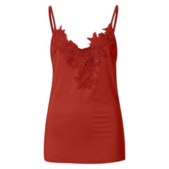 Tunic Women clothes 2019 Women's Fashion Sexy Sleeveless Lace Patchwork Tank Tops  Beach Wear Blouse chemisiers et blouses femme